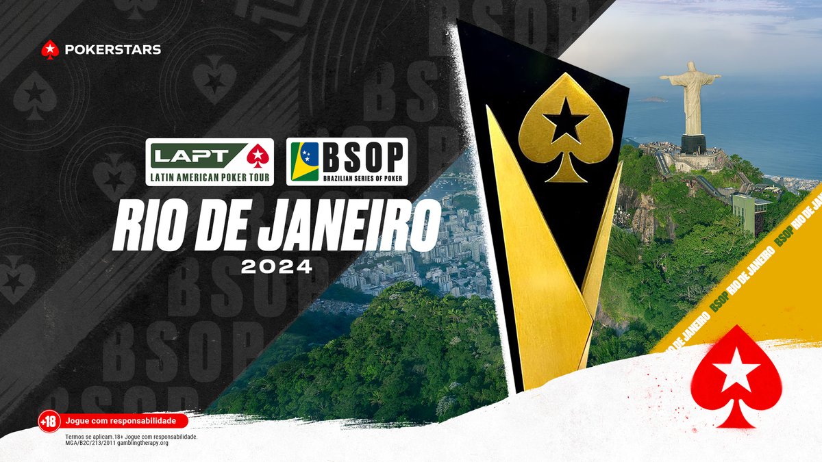 PokerStarsBR's tweet photo. 🚨 Hoje tem satélites para o #BSOP / #LAPT Rio!
Quer uma vaga no Main Event com tudo pago? Vem pros qualificatórios e garanta sua chance.
🛰️Subsatélites a partir de US$ 3.30.
🔗 https://t.co/s4uOuLA2Oz https://t.co/Hiauy8iXvT