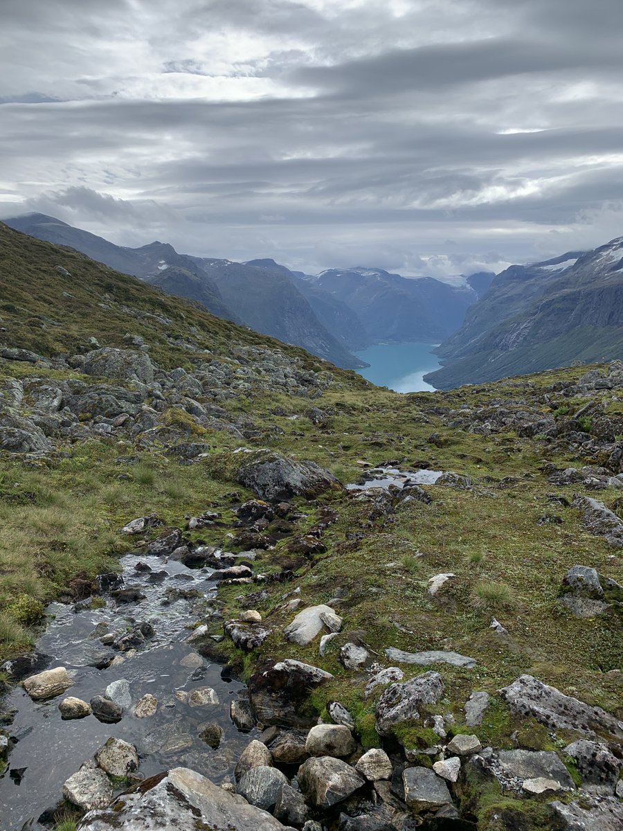 Sortie du jour: skylift de Loen…quasi 1000m de dénivelé en téléphérique. Impressionnant (pas en photo😝). Au sommet on a randonné un peu. Partout où tu regardes, peu importe la direction…c’est magnifique, montagnes, fjord, nature,…