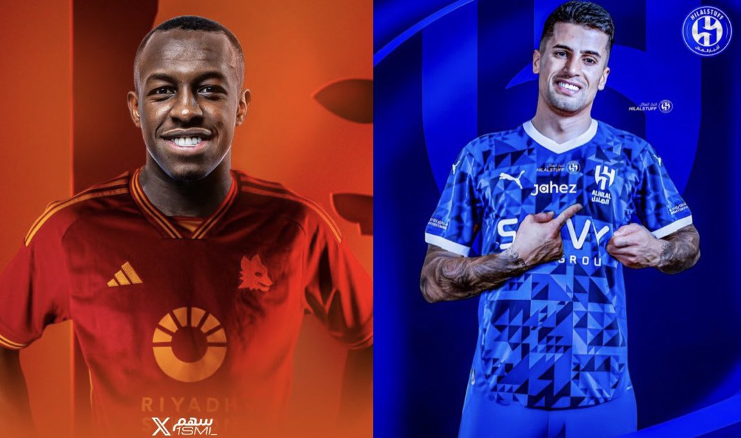 نادي #الهلال لم يعطى الموافقة لـروما بشأن سعود عبدالحميد

الا بعد ضمان موافقة الظهير البرتغالي جواو كانسيلو 🥶💙💙🔥🔥