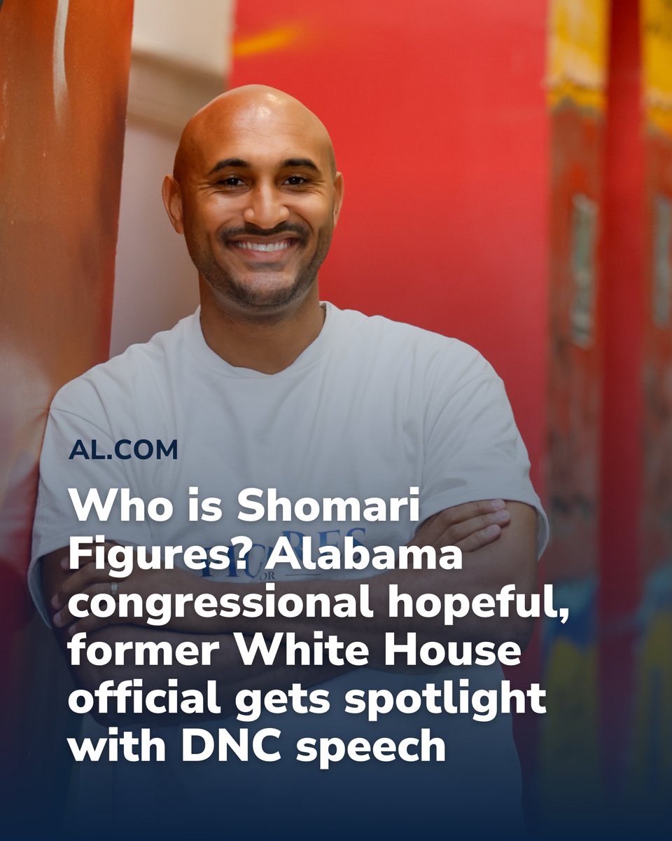 dccc's tweet photo. Who is @ShomariFigures? Alabama’s next congressman!

Do yourself a favor and read up on Shomari and his campaign. 👉 https://t.co/MYyZcFDY1t https://t.co/j8vGIKpBqO