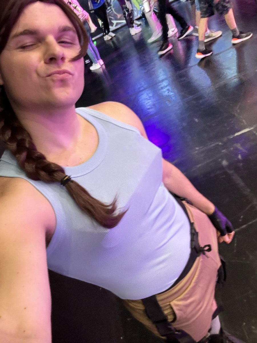 did i cook? #laracroft #tombraider #gamescom