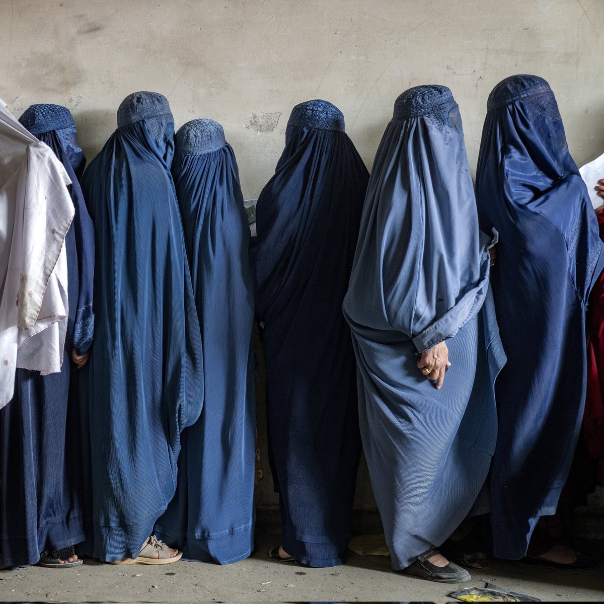 solcugazete's tweet photo. Afganistan'da yürürlüğe giren yeni şeriat kuralları:

— Kadınlar kamusal alanda yüzlerini gösteren kıyafet giyemeyecek.
— Kadınlar kamusal alanda konuşmayacak.
— Kadınlar, akraba olmadıkları erkeklere bakmayacak.
— Erkekler, akraba olmadıkları kadınlara bakmayacak.
— Canlı varlıkların resim ve fotoğrafları medyada kullanılmayacak.
— Müzik yapılmayacak.
— Akraba olmayan kadın ve erkekler aynı ortamlarda bulunmayacak.
— Kadınlar tek başına ulaşım araçlarına binmeyecek.
— Ulaşım araçları namaz vakitlerinde durdurulacak, şoför ve yolcular namaz kılacak.
— Kurallara uymayanlar mahkeme kararı olmadan tutuklanabilecek.

(AP)
