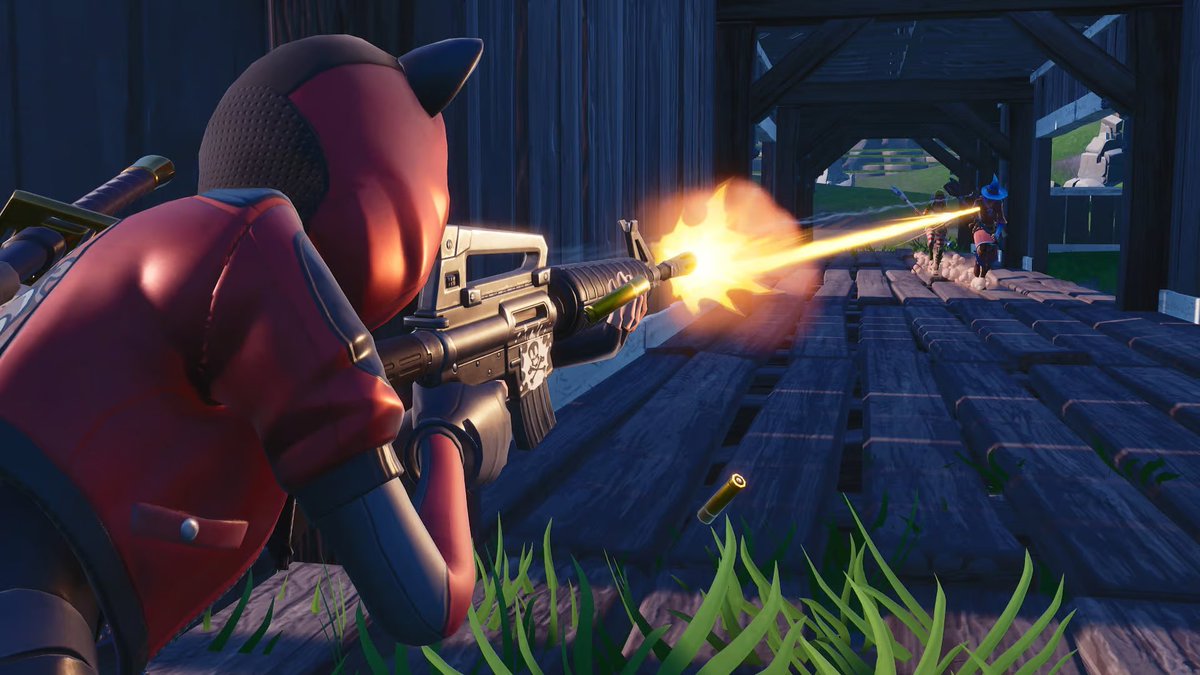 Fortnite has asked some players in a new survey whether they like the "projectile-based" shooting system Fortnite added in Chapter 5, or the old "hitscan" system 👀

Maybe this means Fortnite is considering bringing the old shooting system back to Battle Royale? 🤔