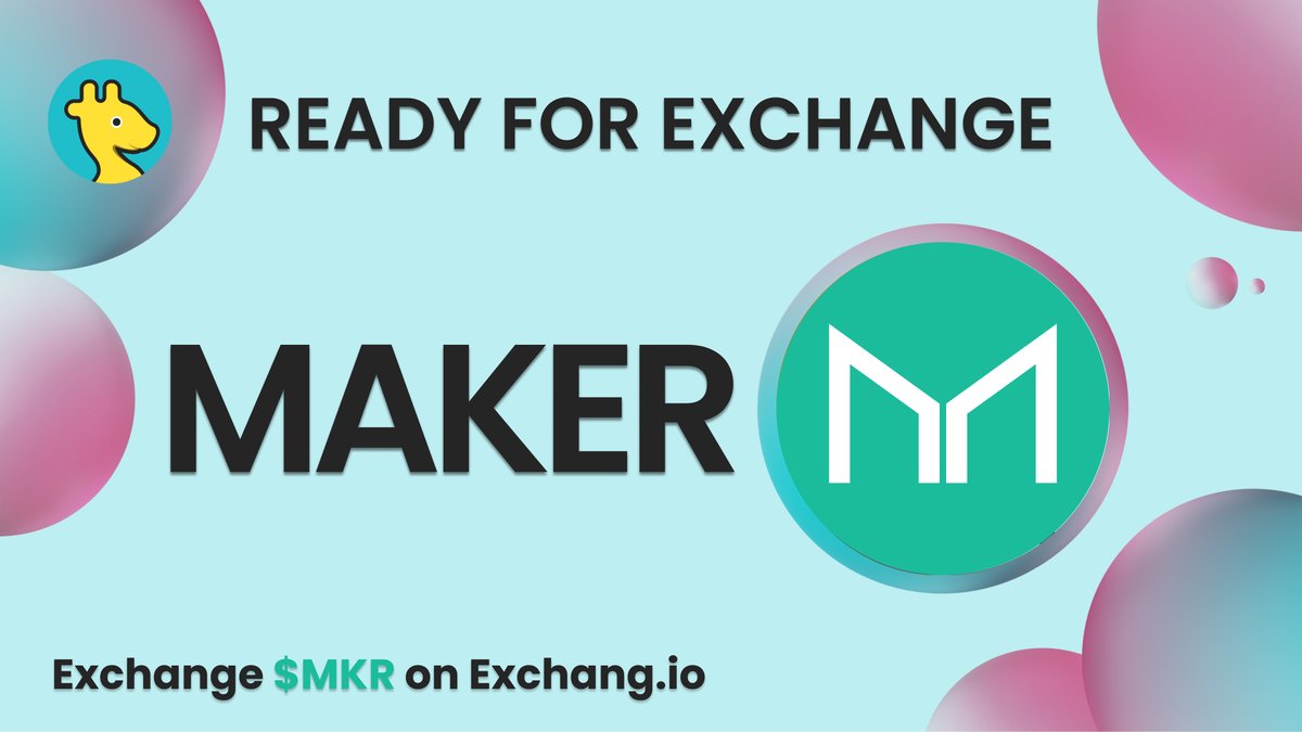 Exchangio's tweet image. The Endgame is here! 💪

@MakerDAO introduces #NewStable and #NewGovToken, upgraded versions of $DAI and $MKR. While these new tokens launch, $DAI and $MKR will remain available 🥳

Swap #MKR, #DAI, and other popular coins on #Exchangio without limits⬇️
exchang.io/exchange-pairs…