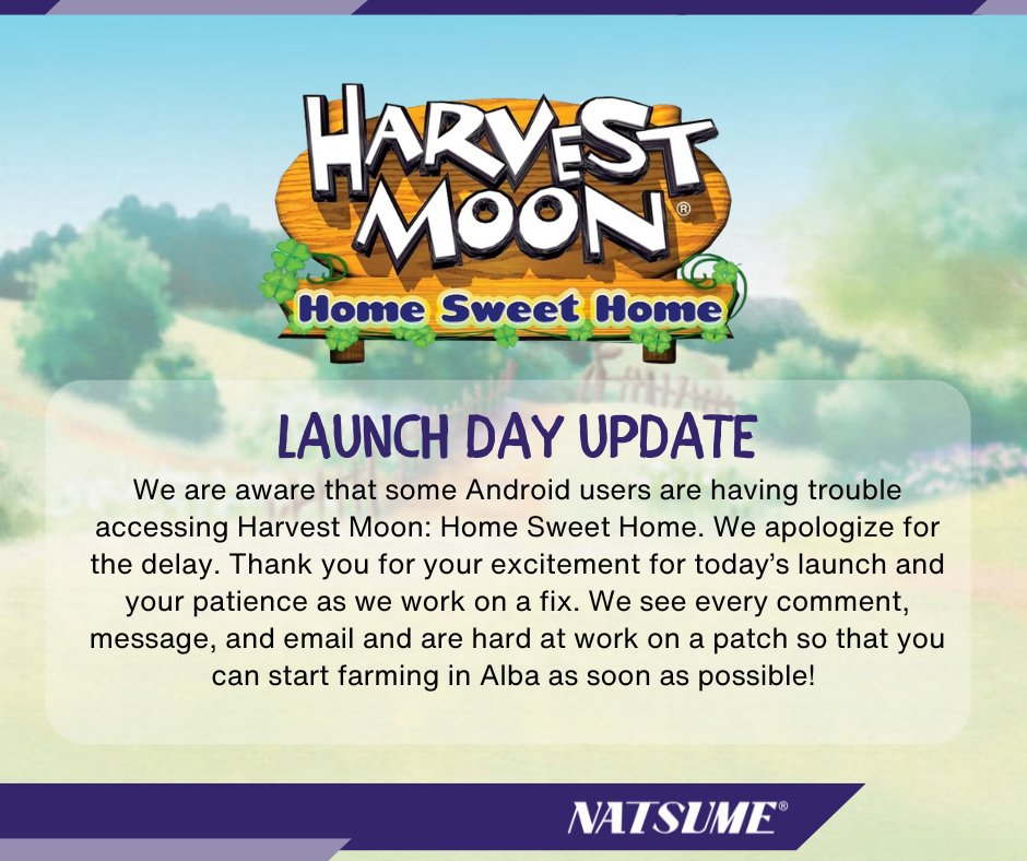 Natsume Inc. tweet media