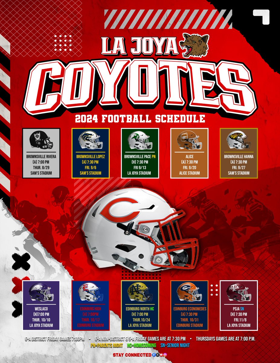lajoyaisd's tweet image. 🐾Get ready to cheer on our La Joya ISD football teams! 🏈💥 The 2024 season is here, and we’re bringing the heat🔥 Check out the game schedules and mark your calendars—it's time to pack the stands and show your #LaJoyaPride! 🎉📅 Let’s make this season unforgettable!🐾
GOOOO…