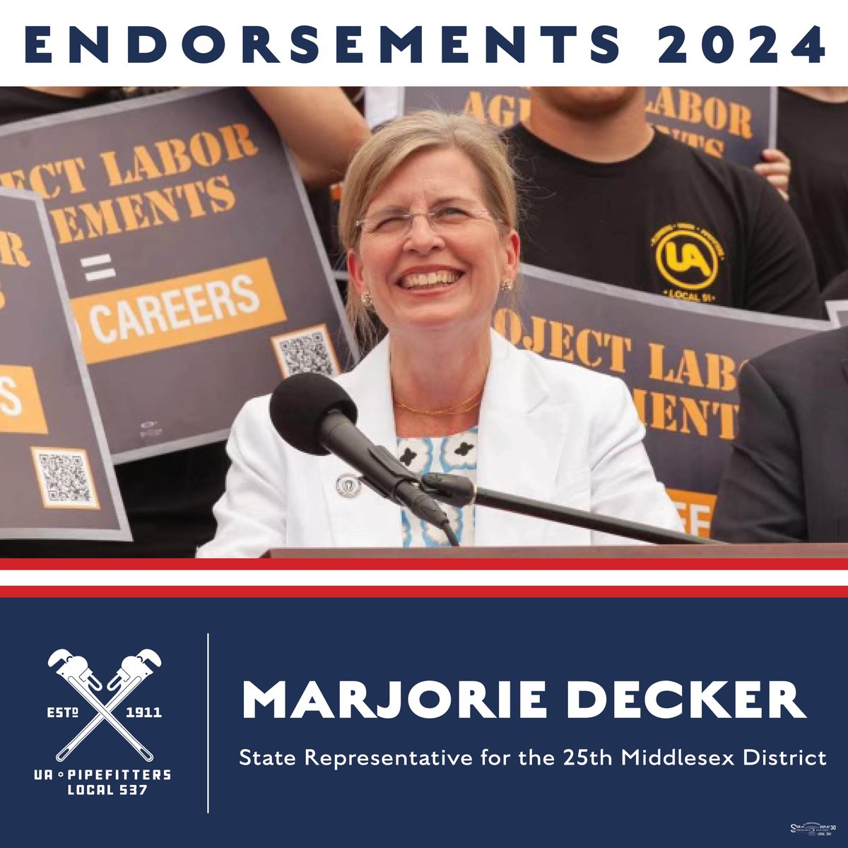 Join us in supporting @marjoriedecker for reelection!