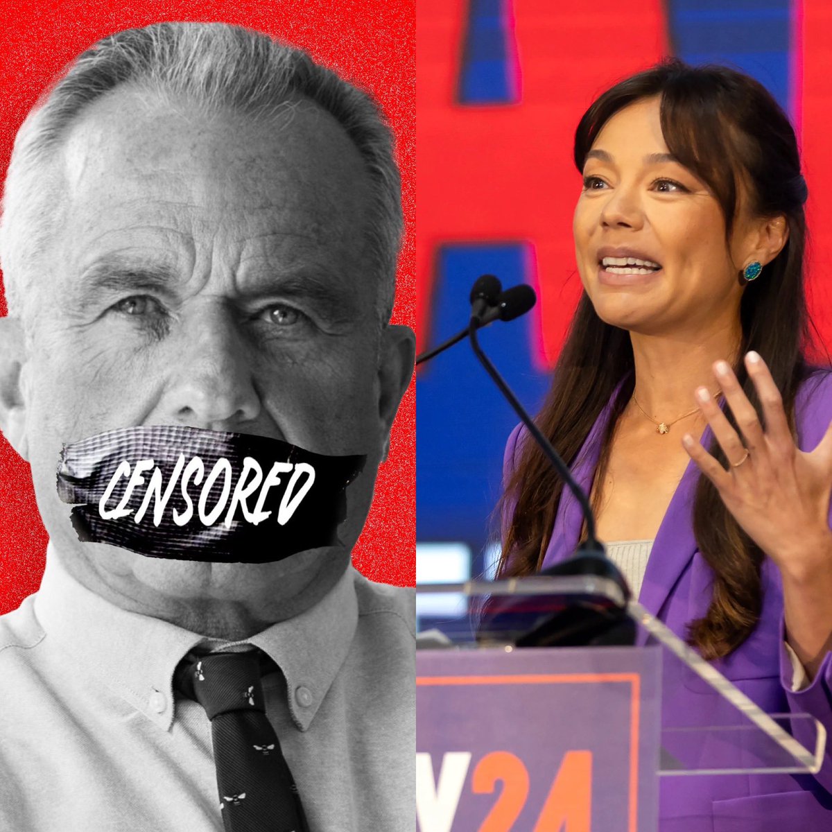 &amp; of course I’m in a swing state, which means <a href="/RobertKennedyJr/">Robert F. Kennedy Jr</a> will not be on my ballot in November. 

So he wants me to vote for <a href="/realDonaldTrump/">Donald J. Trump</a> in Michigan? Idk what I’m going to do, but I’m jealous of non-swing state voters.