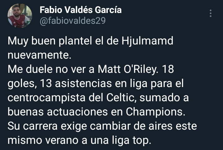 fabiovaldes29's tweet photo. ¿Cuándo fue que me ofrecieron el puesto de Director Deportivo del Brigthon?
Las gaviotas se han llevado, de los jugadores que conocí la temporada pasada, a los dos que más me gustaron.
No tuiteo mucho pero algo sobre ellos dejé. https://t.co/X0Qam5vVpv