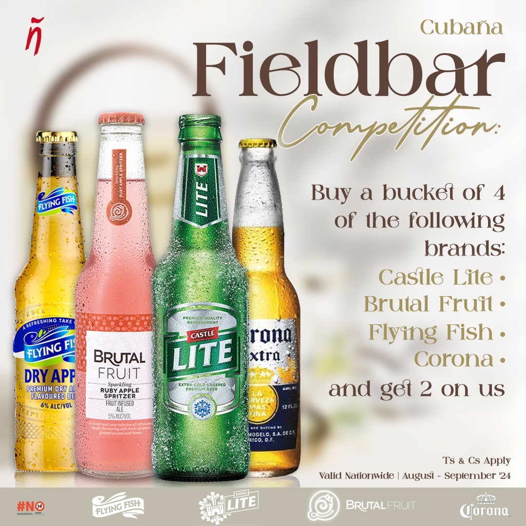 Competition time... Stand a chance to win 1 of 18 Fieldbar coolers worth R2100...