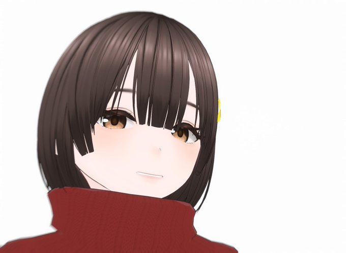 今日のモデル進捗だけどもう既に結構可愛い気がする 