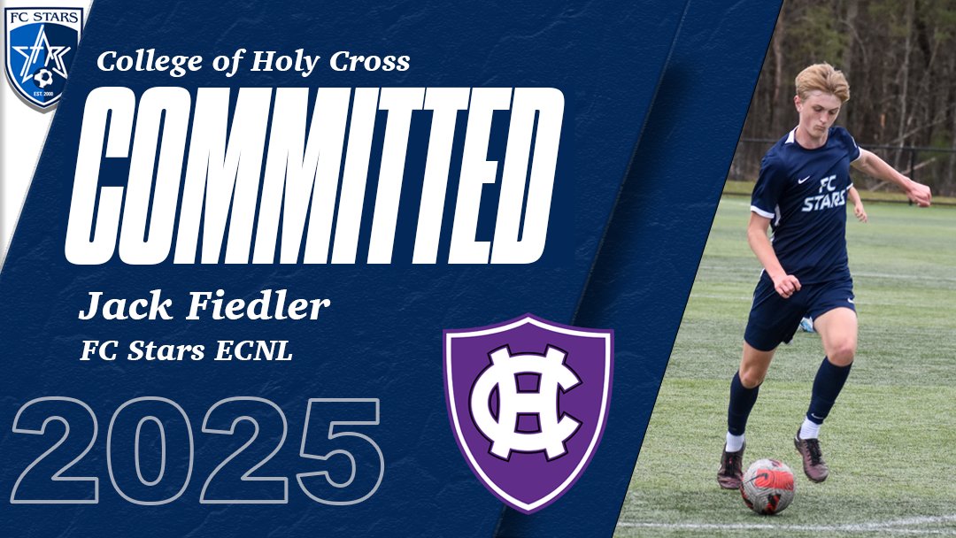 FC Stars (@starsofma) on Twitter photo Congratulations to FC Stars ECNL Boys player Jack Fiedler on his commitment to the admissions process at the <a href="/HCrossMSoccer/">Holy Cross Men's Soccer</a>! ⭐⚔️
#ECNL #GoCrossGo Congratulations to FC Stars ECNL Boys player Jack Fiedler on his commitment to the admissions process at the <a href="/HCrossMSoccer/">Holy Cross Men's Soccer</a>! ⭐⚔️
#ECNL #GoCrossGo