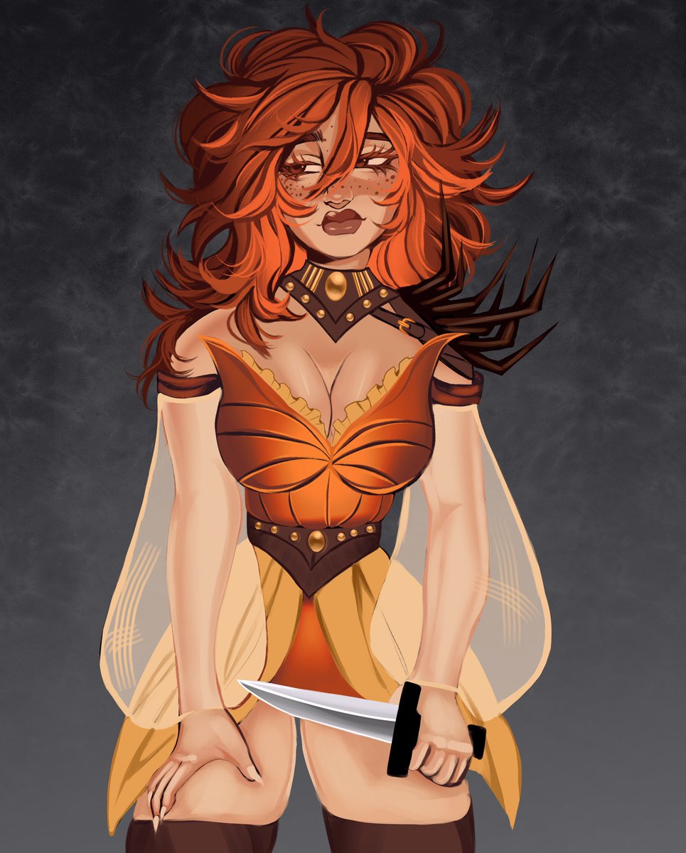 mo_rgue's tweet photo. Eri, an alchemist, descendant of Eldryis. https://t.co/45XJuD5yAm