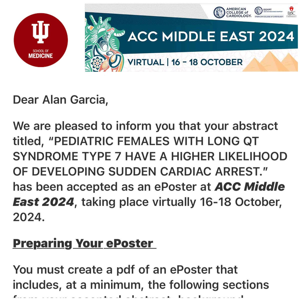 Alan Garcia MD (@alangarc94) on Twitter photo Excited to participated in the next ACC Middle East 2024 <a href="/ACCinTouch/">American College of Cardiology</a> amazing team work <a href="/RickyLemusMD/">Ricky Lemus, MD</a> <a href="/MueezKayani/">Abdul Mueez Alam Kayani</a> 🫀🫀<a href="/IUIntMed/">Indiana University Internal Medicine</a> Excited to participated in the next ACC Middle East 2024 <a href="/ACCinTouch/">American College of Cardiology</a> amazing team work <a href="/RickyLemusMD/">Ricky Lemus, MD</a> <a href="/MueezKayani/">Abdul Mueez Alam Kayani</a> 🫀🫀<a href="/IUIntMed/">Indiana University Internal Medicine</a>