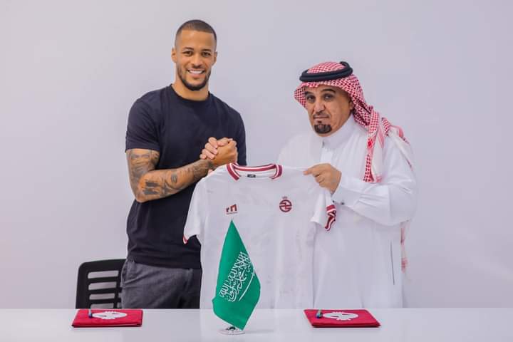 GudLyf01's tweet photo. William Troost-Ekong signed for Al Kholood in Saudi Arabia League. https://t.co/QSs6JLvM3U