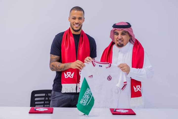 GudLyf01's tweet photo. William Troost-Ekong signed for Al Kholood in Saudi Arabia League. https://t.co/QSs6JLvM3U