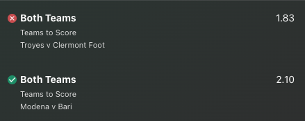 TheGaffer41's tweet photo. A Troyes goal away from a clean sweep tonight 😤
Nevertheless, a great double @ 3.43 lands and decent profit to be made for anyone that followed. Hope you made some profit 😉 #TheGaffer https://t.co/AiBrHRgLHL
