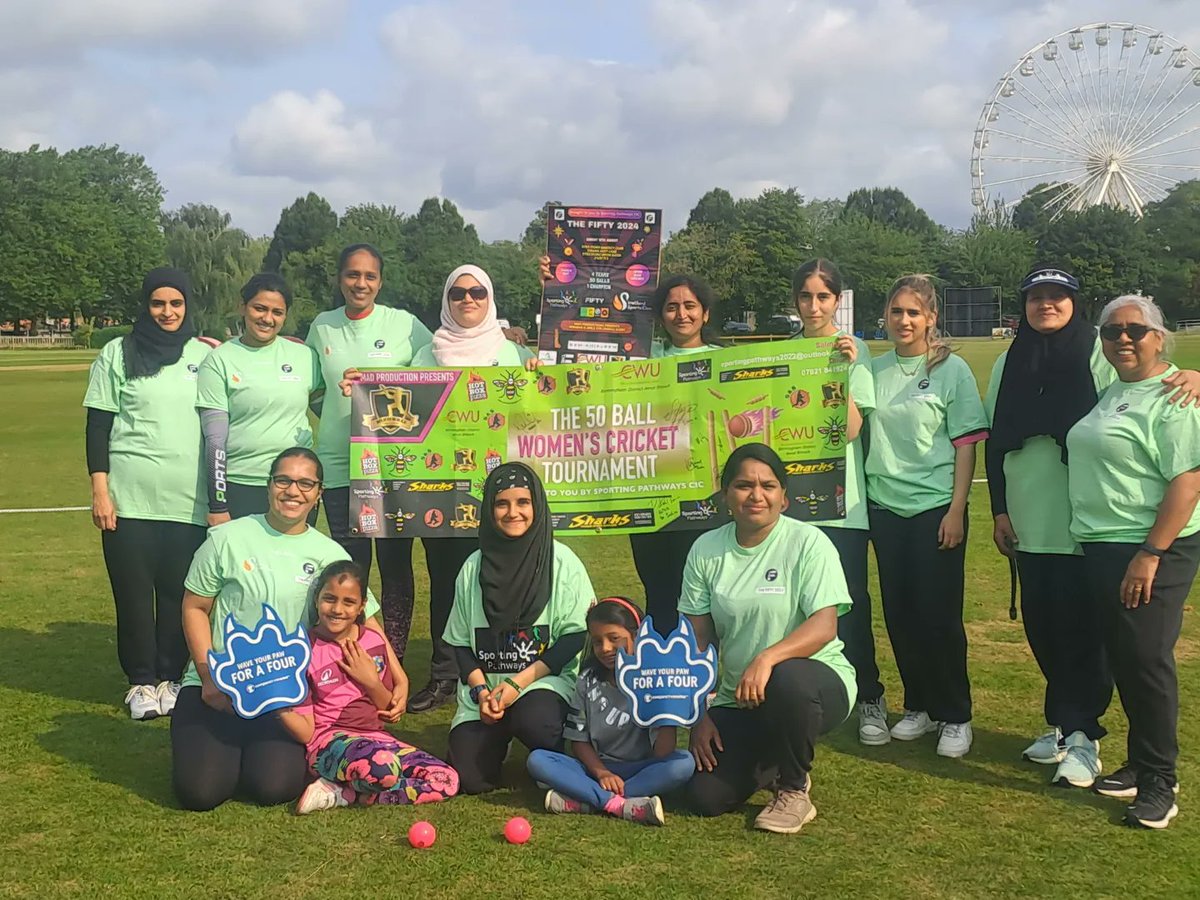 FalmerSalma's tweet photo. Four Teams, 50 Girls, New Club, 4th Annual Cricket Event. The Fifty once again successfully hosted bringing 30 New Players to the Event with Eldest player over 55 &amp; Youngest 9.🧡 Manchester Originals dominate at Shakespeares County. #Recordset 18.08.24 #SportingPathways 🏏 https://t.co/11Di04x0EL