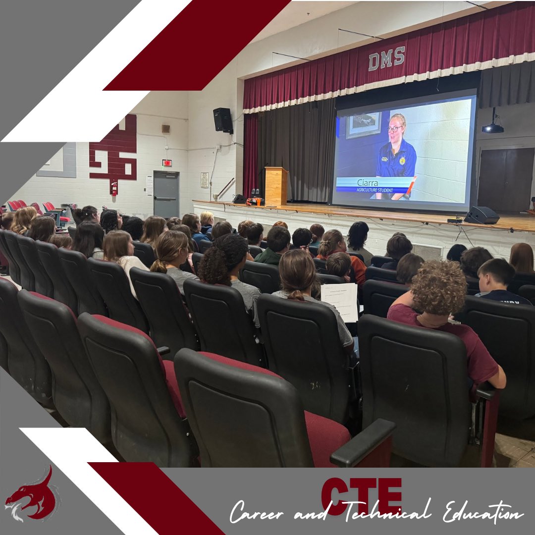 Dickson County Schools CTE (@dcs_cte) on Twitter photo Students at DMS got a visit from Coach Logan, the DCHS Career Counselor today…
He was there to tell them all about the different Programs Of Study and Career Pathways offered at DCHS. So many exciting opportunities await them!!
<a href="/DCS_TN/">Dickson Co Schools</a>
<a href="/DMSDragons/">DicksonMiddleSchool</a> Students at DMS got a visit from Coach Logan, the DCHS Career Counselor today…
He was there to tell them all about the different Programs Of Study and Career Pathways offered at DCHS. So many exciting opportunities await them!!
<a href="/DCS_TN/">Dickson Co Schools</a>
<a href="/DMSDragons/">DicksonMiddleSchool</a>