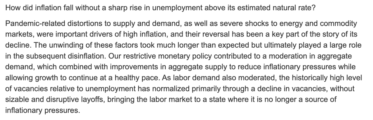 Today Powell more or less endorsed the Long Transitory view of inflation. And I thought maybe I should lay out my stylized version of what happened (for wonks only!) 1/