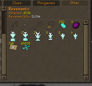 enviry's tweet image. as if im this dry at revs and the 1 demon i kill that was tagged by a bot drops this i actually cba