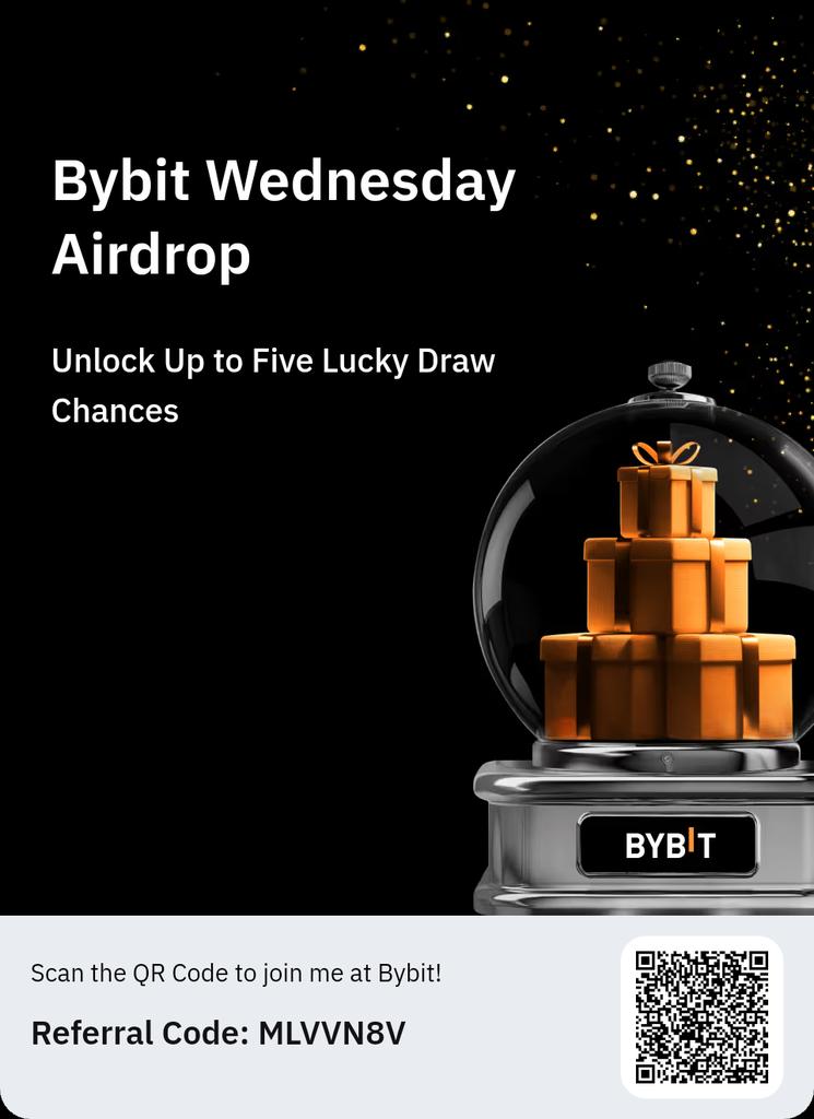 IfeoluwaAlamu's tweet image. Unlock Up to Five Lucky Draw Chances bybitx.global/en/Wednesday-A…