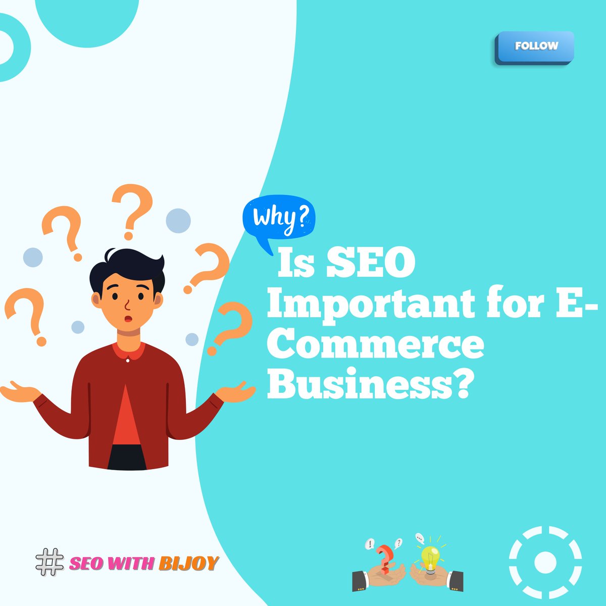 rahimulislam_'s tweet image. 🔍 Why Is SEO Important for Your E-Commerce Business?

Don’t miss out—start focusing on SEO and watch your online store thrive! 🚀

#EcommerceSEO #OnlineBusiness #SEOForSuccess #DigitalMarketing #GrowYourBusiness