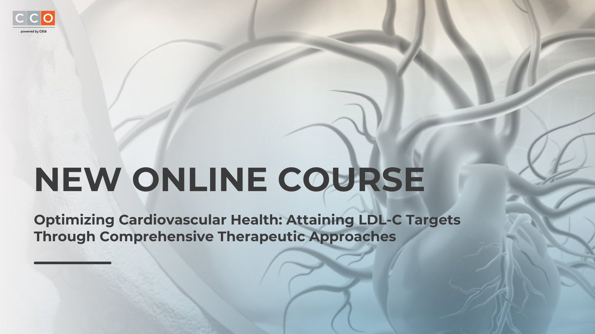 JUST RELEASED! Optimizing Cardiovascular Health: Attaining LDL-C Targets Through Comprehensive Therapeutic Approaches. 

✅ Master guideline-based dyslipidemia treatment strategies and explore emerging targets to better support #ASCVD risk. bit.ly/3AAQnCZ

#CME