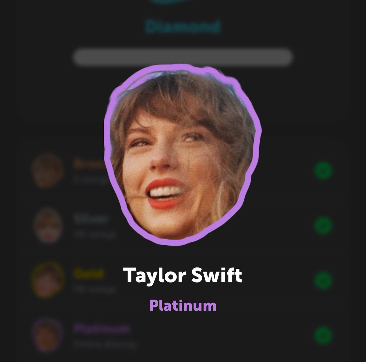 finally unlocked taylor’s whole discography 🥲 if anyone wants to purchase any songs let me know <333