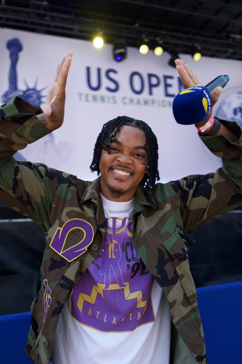 KyleOnTheMic_'s tweet photo. Another One! Thank you @usopen 🎾🎤
#USOpen2024 #USOpenFanWeek https://t.co/AMEu3tg2sb