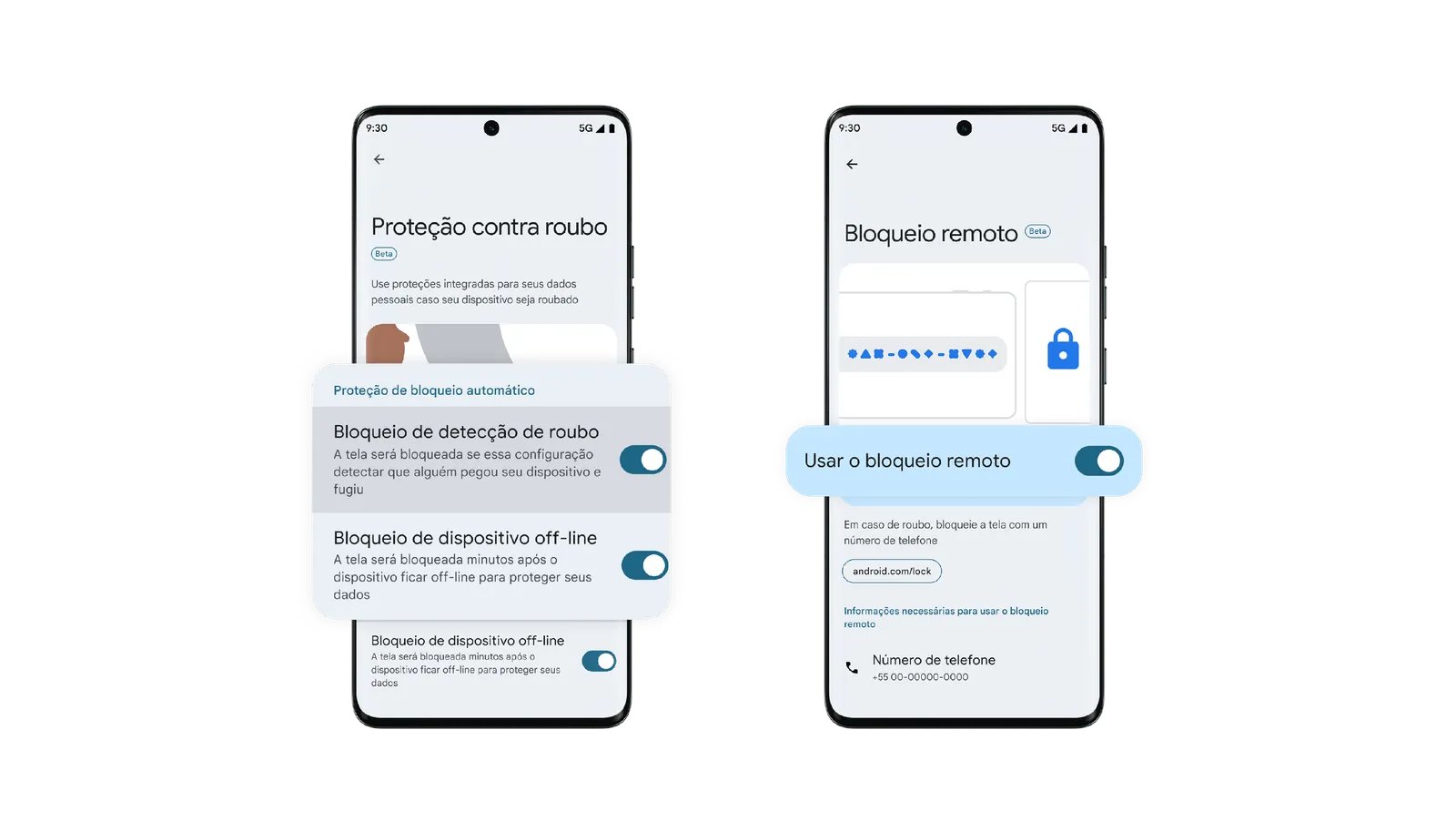 Bloqueio por Proteção Contra Roubo