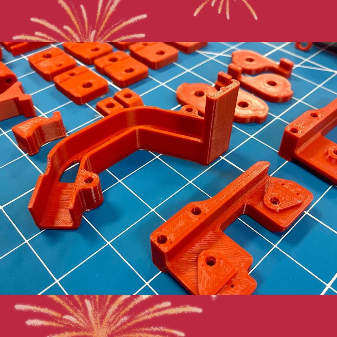 MatterHackers's tweet photo. The #Voron2.4 #RevD is here to elevate your #3Dprinting! With a #sturdy #aluminum #frame, #spacious #buildvolume, and #heatedbed, it offers #precision and #speed for #PLA, #ABS, or #PETG. #Upgrade now and join the Voron #community!

https://t.co/ermuVR95Jt

#MatterHackers https://t.co/3lVMeWx3YI