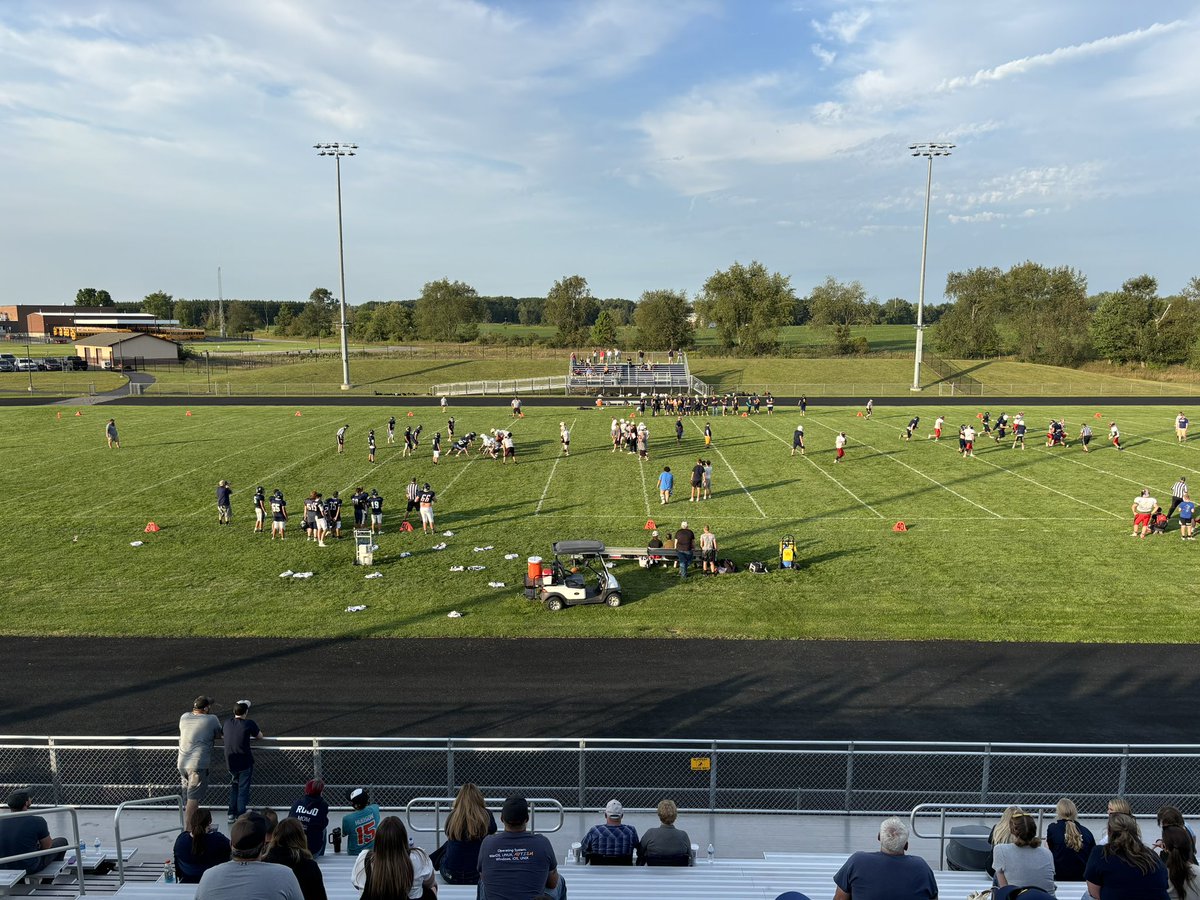Something about those fall Friday nights! #footballisback #Mustangs