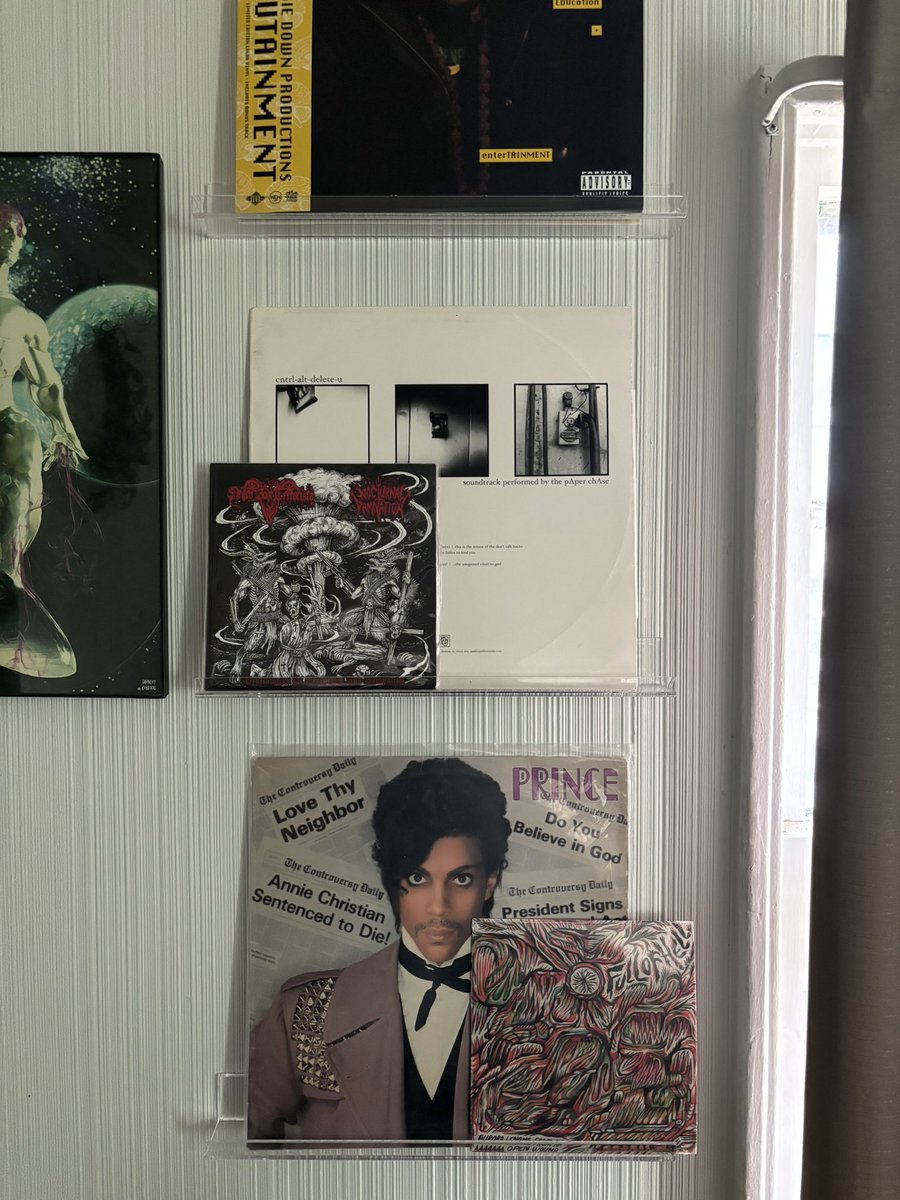 Today’s vinyl mood wall