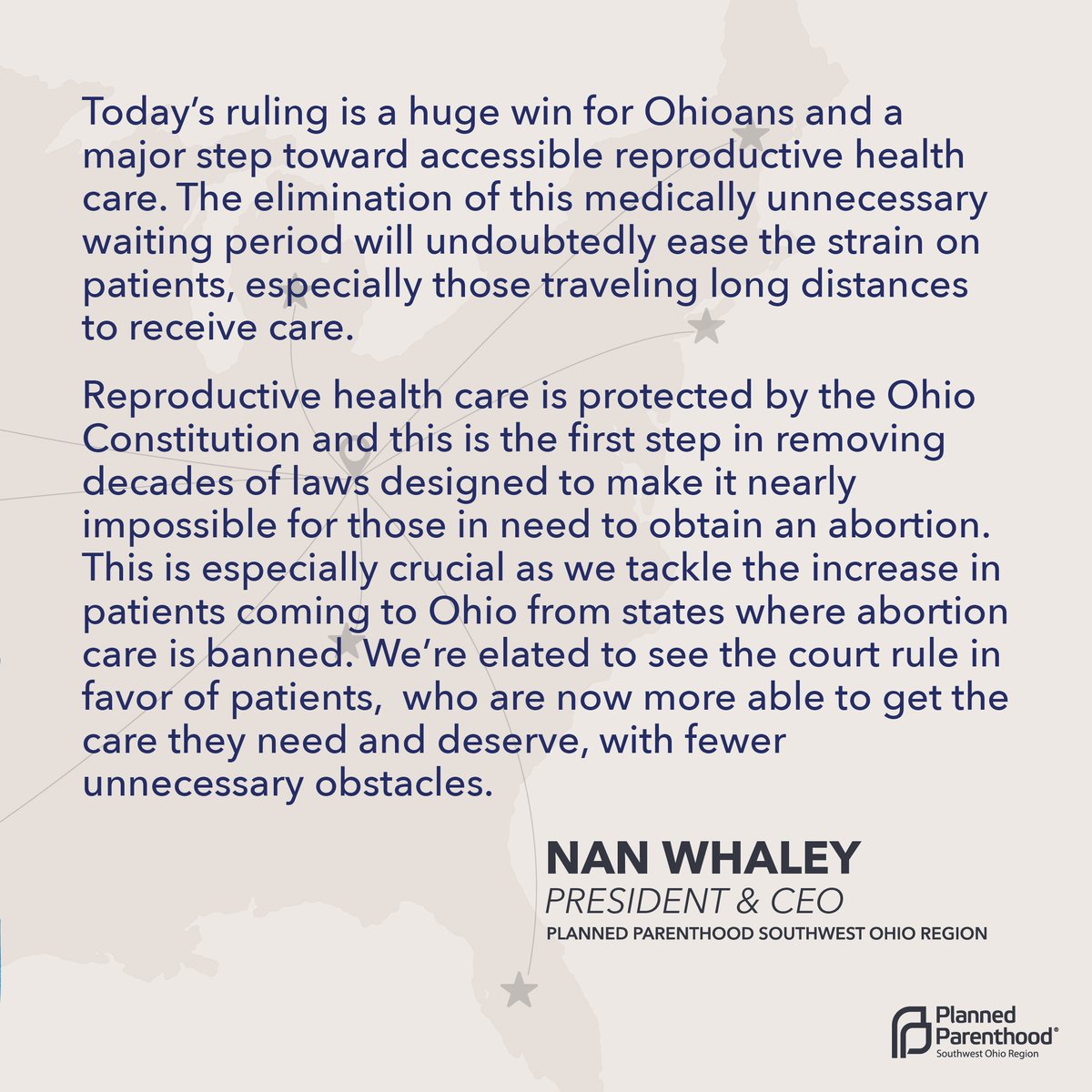 Breaking news!  Ohio judge blocks 24 hour waiting period for abortion.