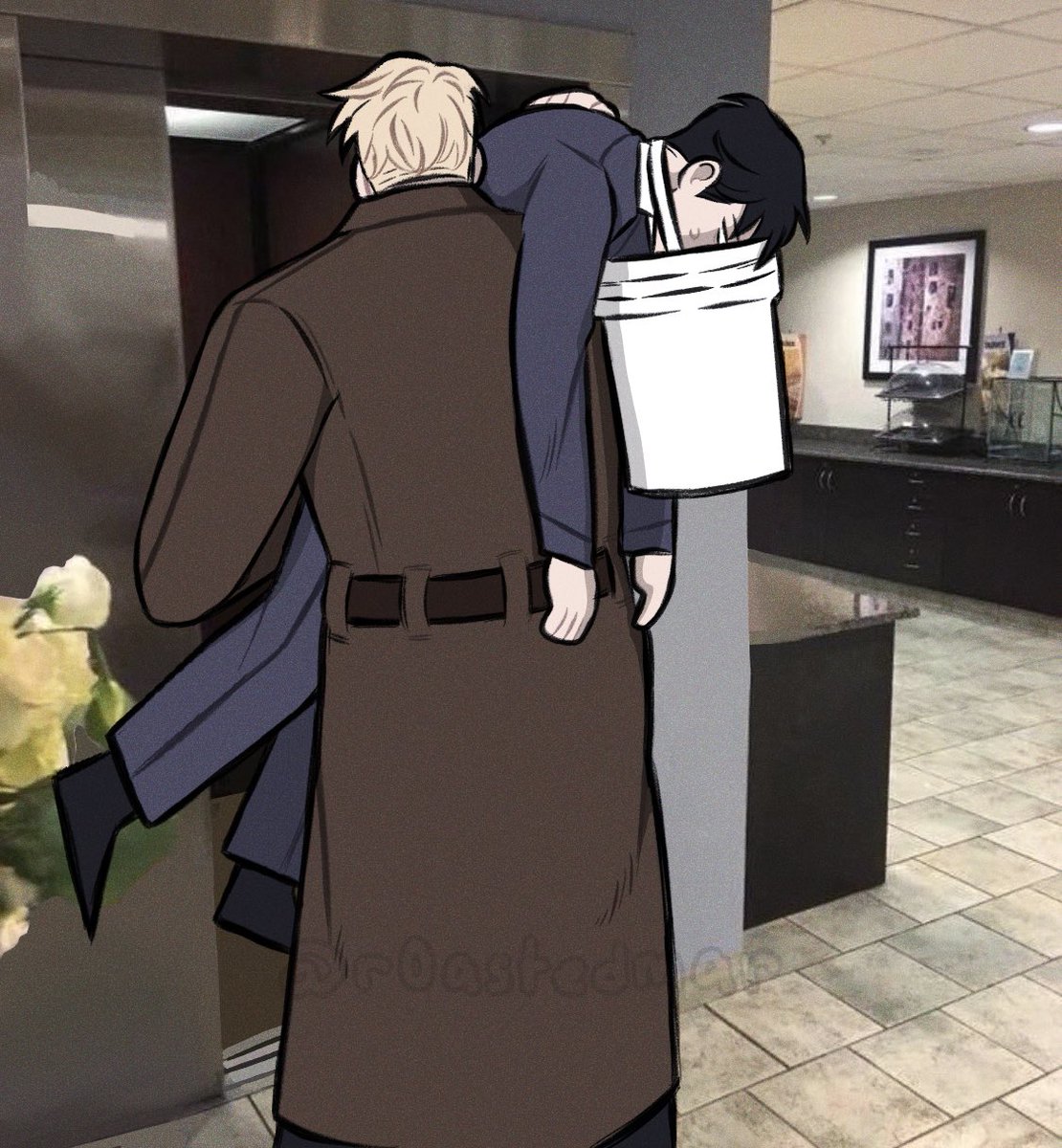 🐯: “Trust me I can handle parties.”
The aftermath:

#장미와샴페인 #Rosesandchampagne