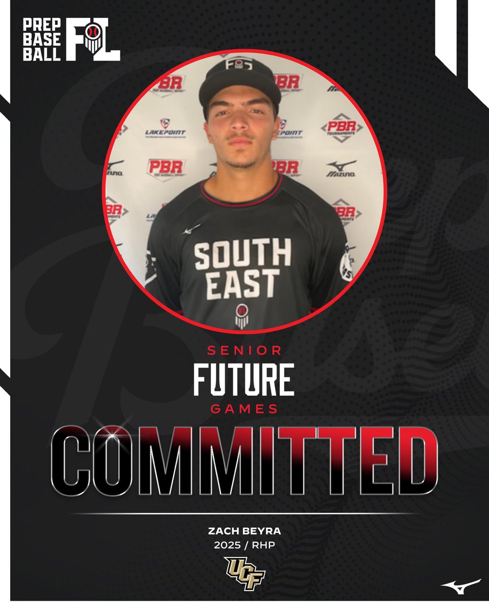 Prep Baseball Florida (@prepbaseballfl) on Twitter photo ๐จ ๐
๐ฎ๐ญ๐ฎ๐ซ๐ ๐๐๐ฆ๐๐ฌ ๐๐จ๐ฆ๐ฆ๐ข๐ญ๐ฆ๐๐ง๐ญ ๐จ
Congratulations to 2025 RHP Zach Beyra (<a href="/WHS_BSB/">Western Wildcats Baseball</a>) on his commitment to <a href="/UCF_Baseball/">UCF Baseball</a>.
Zach is the second commit from our 2024 Senior Future Games team. #PBSFG24
๐ค: loom.ly/oiN_nEA ๐จ ๐
๐ฎ๐ญ๐ฎ๐ซ๐ ๐๐๐ฆ๐๐ฌ ๐๐จ๐ฆ๐ฆ๐ข๐ญ๐ฆ๐๐ง๐ญ ๐จ
Congratulations to 2025 RHP Zach Beyra (<a href="/WHS_BSB/">Western Wildcats Baseball</a>) on his commitment to <a href="/UCF_Baseball/">UCF Baseball</a>.
Zach is the second commit from our 2024 Senior Future Games team. #PBSFG24
๐ค: loom.ly/oiN_nEA
