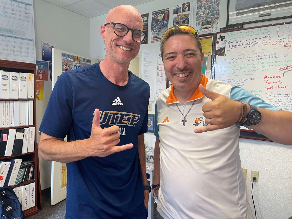 NEW EPISODE! - available on Apple Podcasts &amp; Spotify or simply click on the link below

Guests: <a href="/drewbonney/">Drew Bonney</a> &amp; @MarkGBrunner of <a href="/UTEPAthletics/">UTEP Miners</a> Strategic Communications 

Spotify for Podcasters: podcasters.spotify.com/pod/show/e-mor…