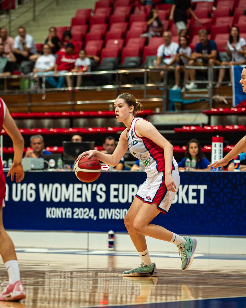 gbbasketball's tweet photo. 🇬🇧 A spot in the finals just falls through for the U16W, as they finish short to Czechia 61-65. 

They play tomorrow for the chance to finish third place and secure a promotion spot 🙌🏻

#GBbasketball https://t.co/KCUZLZR07w