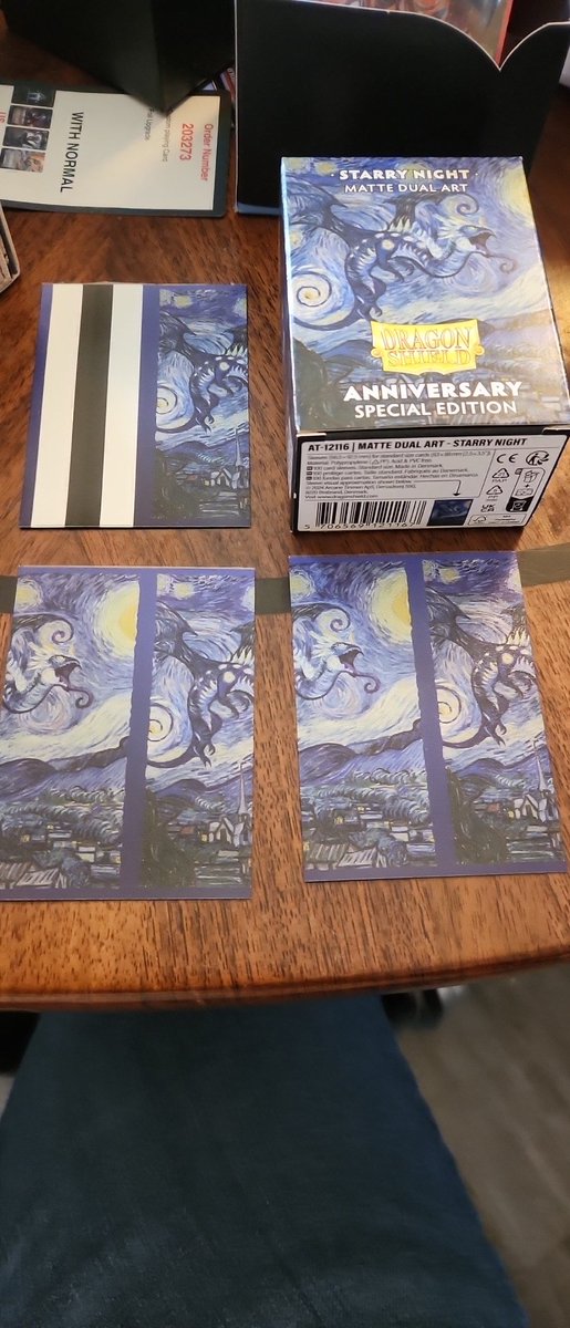 ChefBMW's tweet photo. @DragonShield_ I got these other days, and 3 of shields look this and even the others the image is off center a bunch too. https://t.co/nKEyfwtKKm