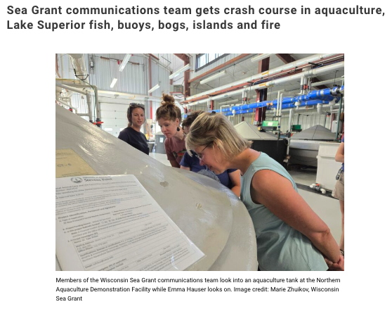 Experiences help <a href="/UWiscSeaGrant/">Wisconsin Sea Grant</a> communicators share authentic fish tales. Check this story out: seagrant.wisc.edu/blog/sea-grant…
Special thanks to <a href="/UWSPNADF/">UWSP-NADF</a> and <a href="/Bayfield_WI/">Bayfield & the Apostle Islands</a>
commercial fishers.