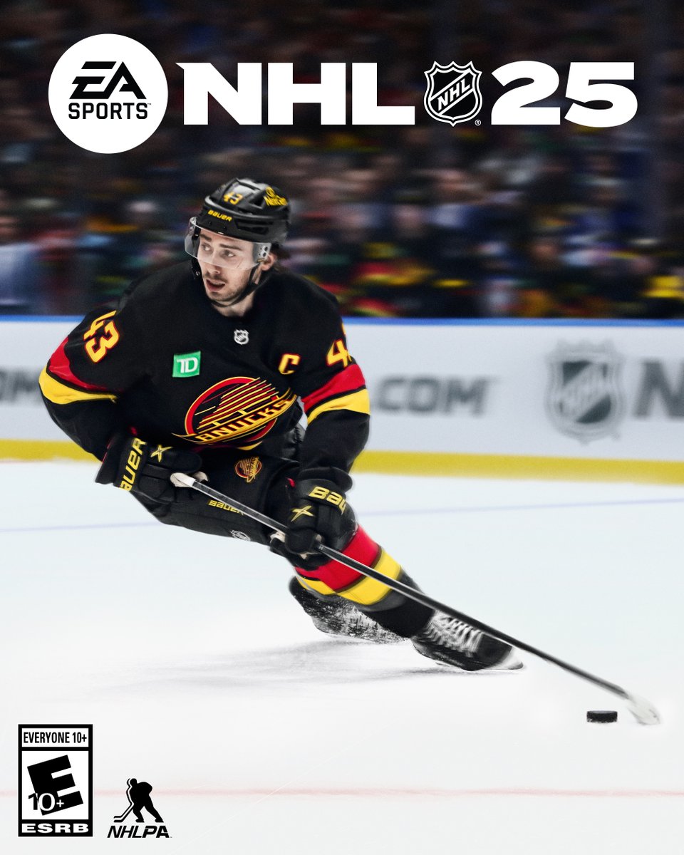 EASPORTSNHL's tweet photo. 2️⃣ Iconic standard edition covers
1️⃣ Iconic hockey family

Pre-order #NHL25 today 🎮 https://t.co/vOCVstuvnF https://t.co/B7fi5wnQgY