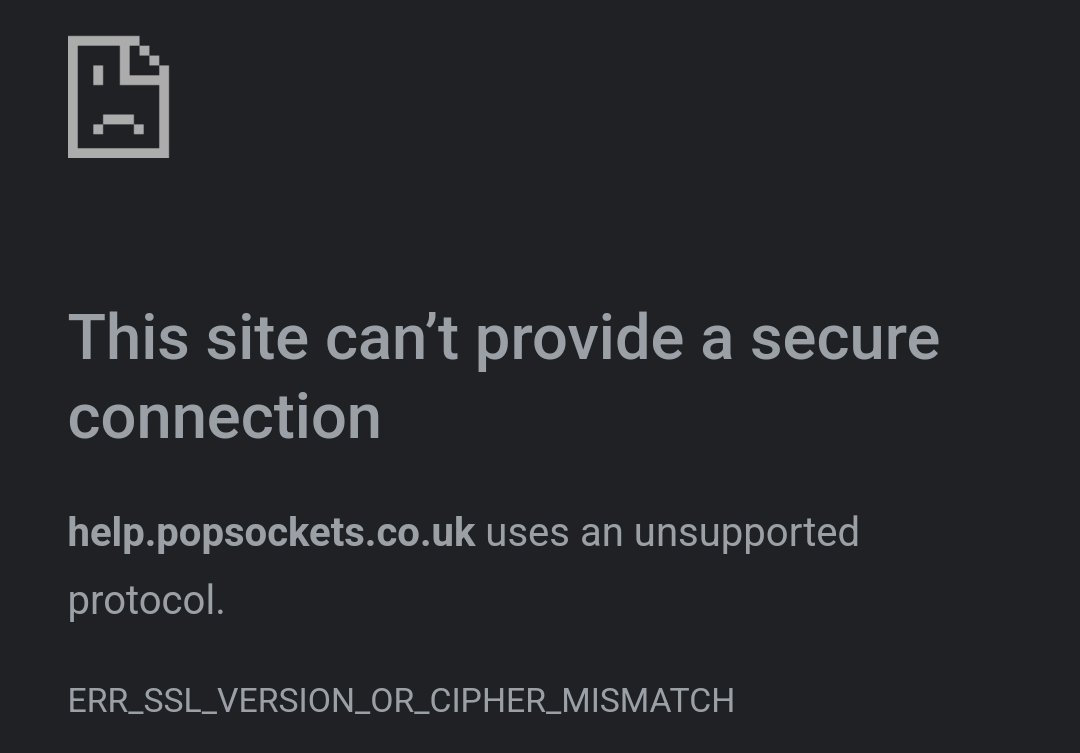 klepped96's tweet photo. @PopSockets I am trying to return and item but your returns website is not working. Can you please advise? https://t.co/CrCVsFJeEW