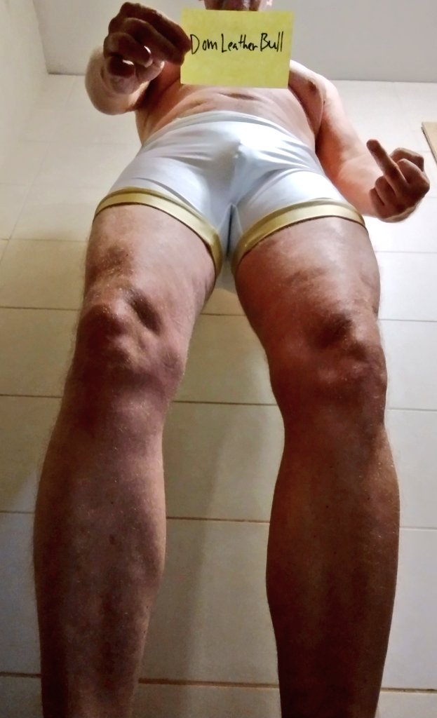 On your knees Master White!