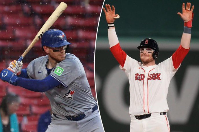 Savage (@savagesports_) on Twitter photo BREAKING:
Per: <a href="/ScoringChanges/">MLB Scoring Changes</a>
“Alex Cora, <a href="/RedSox/">Red Sox</a> manager, has announced that on Monday, Danny Jansen will substitute in for Reese McGuire at catcher (who is not on the current roster) for the resumption of the 6/26 game with the <a href="/BlueJays/">Toronto Blue Jays</a>).”
“He will not only become the BREAKING:
Per: <a href="/ScoringChanges/">MLB Scoring Changes</a>
“Alex Cora, <a href="/RedSox/">Red Sox</a> manager, has announced that on Monday, Danny Jansen will substitute in for Reese McGuire at catcher (who is not on the current roster) for the resumption of the 6/26 game with the <a href="/BlueJays/">Toronto Blue Jays</a>).”
“He will not only become the