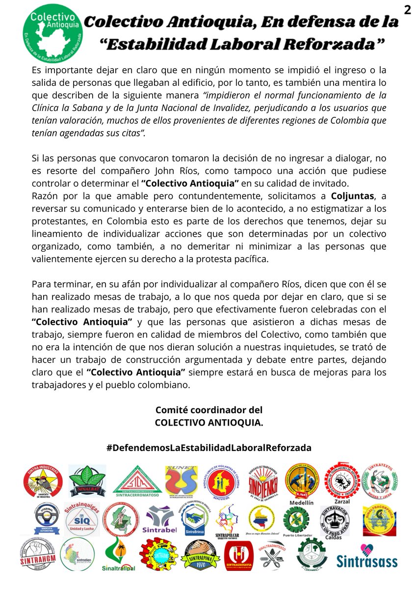 Colectivo SG-SST (@Antio1Colectivo) / Posts / X