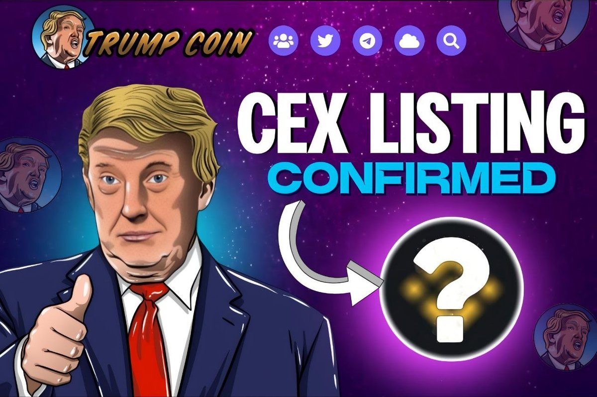 trump45coin's tweet image. 🇺🇲GIVEAWAY - TrumpCoin will make #XRP great again!

To enter the giveaway:  

🔄Retweet 
☑️Comment
💰 4,000,000  $TRUMP prize - announced in 24 hours!
 
⬇️CEX LISTING in 60 DAYS - this will achieve HUGE exposure for TrumpCoin⬇️