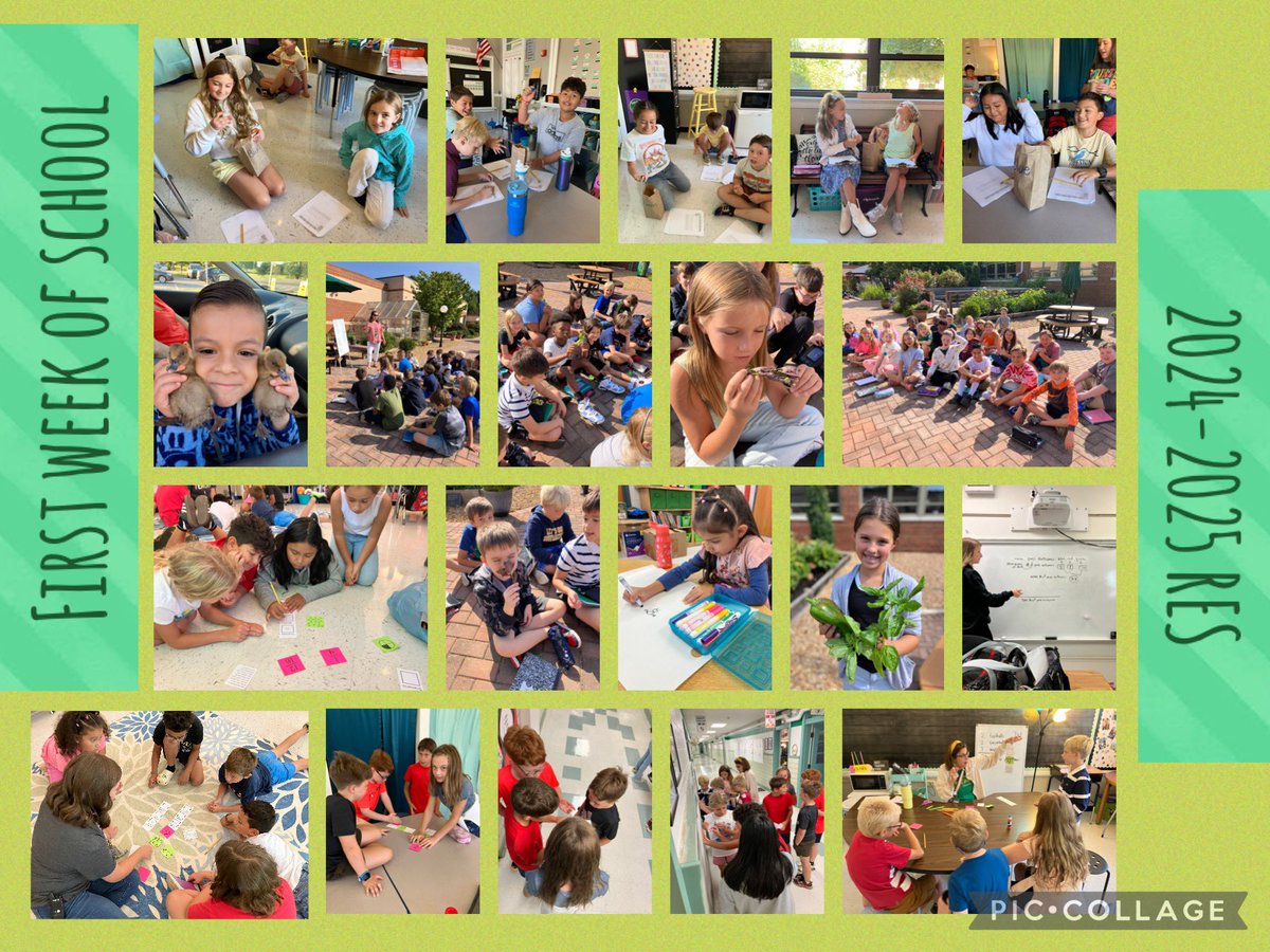What a week! Getting to know new friends, exploring probability and all the courtyard has to offer, meeting pet ducks, and learning from all the talented educators <a href="/weRrandolph/">Randolph Elementary</a> ❤️