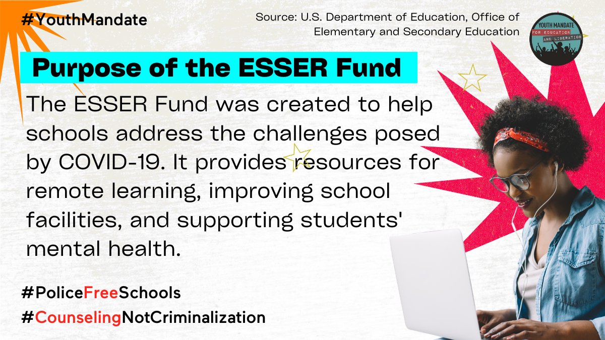 yerr_power's tweet photo. 📢 Big news! ESSER funds that helped schools during COVID-19 are ending in Sept. This means fewer counselors, tutors, and support staff. Schools are working hard to find solutions. Support young people by using this doc to invest in young people: https://t.co/GmKozH8hTK! 💪📚 https://t.co/n1eDgDo14M