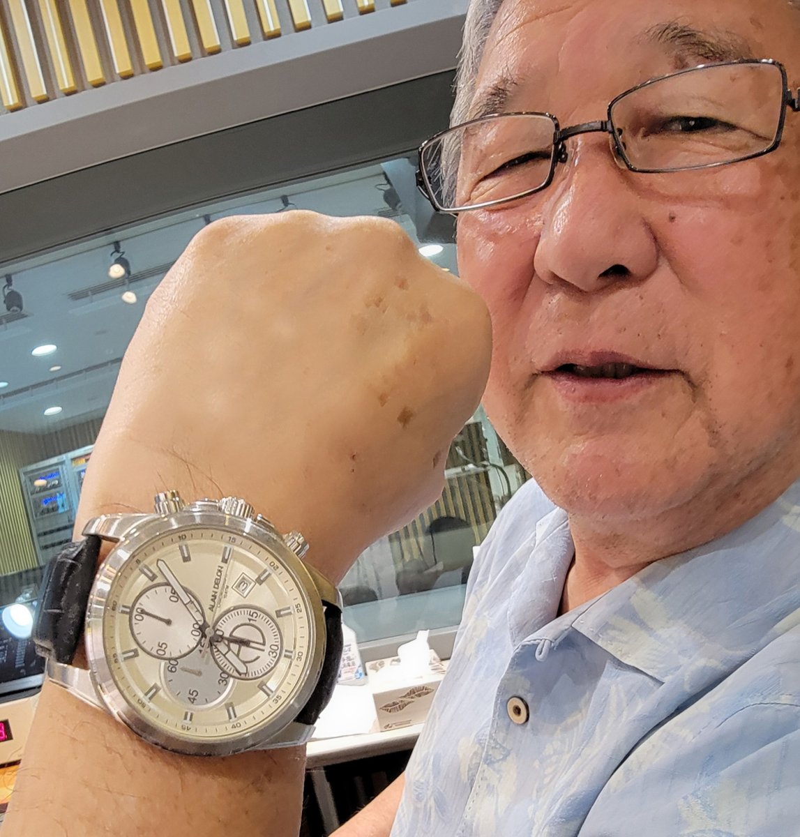 とくモリ 番組でご紹介した、アラン・ドロンさんから 徳光さんが頂いた